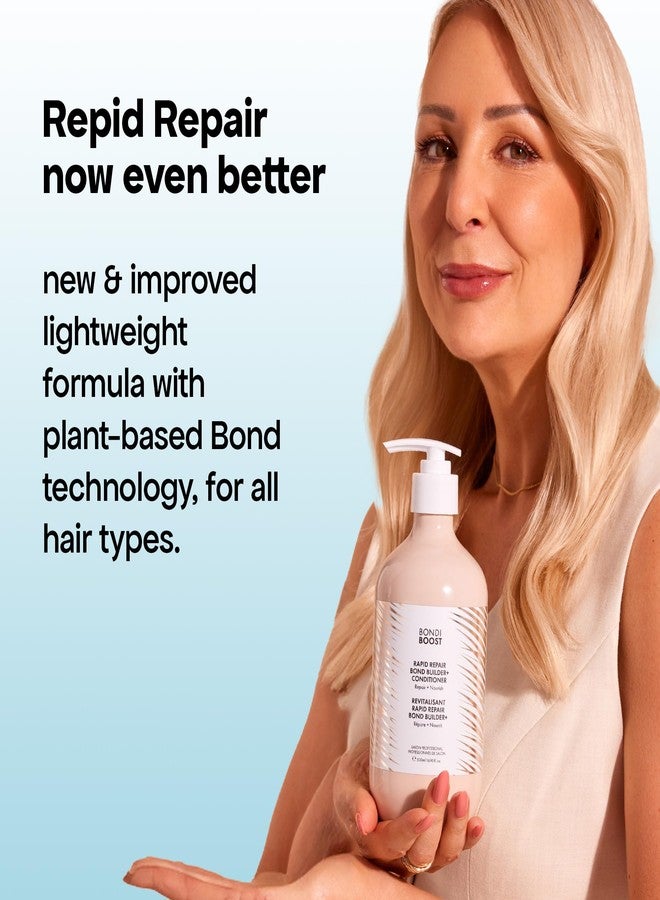 BONDIBOOST Rapid Repair Bond Builder + Conditioner for Damaged Hair [10.14 fl oz], Strengthen + Hydrate + Restores Hair Health with Deep Conditioning Treatment - Image 5