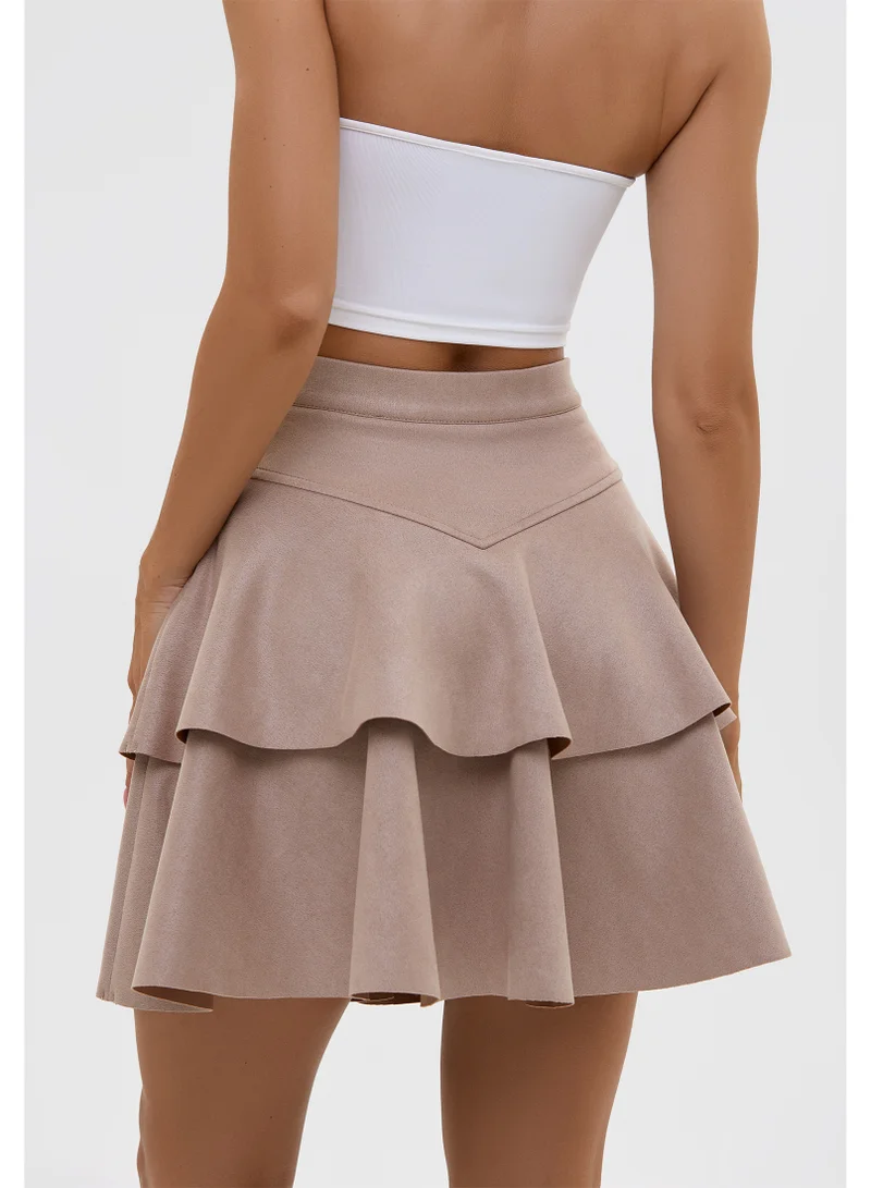 بونا فيدي تنورة بونا فايد نسائية عالية الجودة - تنورة قصيرة نسائية - تنورة ضيقة مريحة