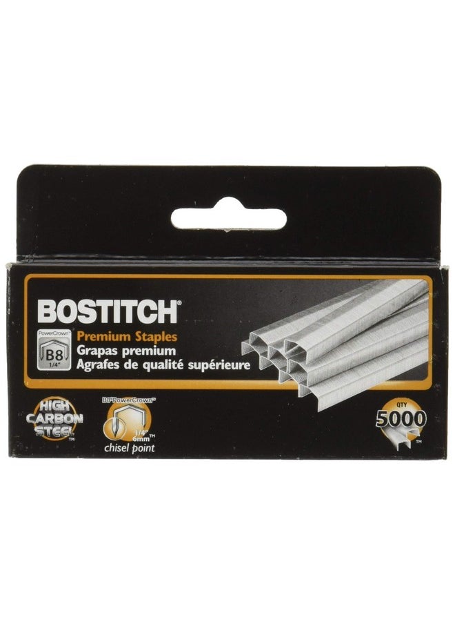 بوستيتش مجموعة من 6 صناديق من دبابيس Stanley Bostitch B8 Powercrown Premium مقاس 1/4 بوصة (Stcrp21151/4)  - Image 1