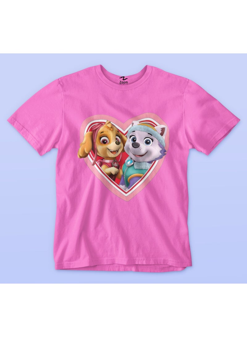 ZOOM Paw Patrol Characters SKYE and EVEREST T-Shirt