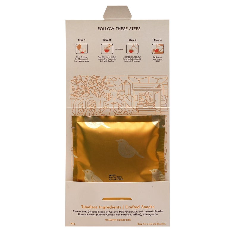 Lumara Almond Raga roasted chana sattu almond drink - Image 2