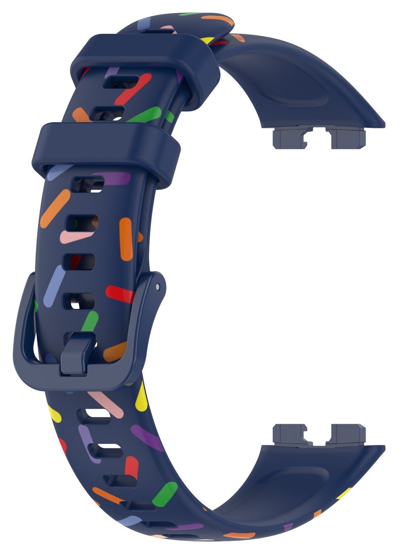 HW - 3 Sets Of Huawei Band 8 Band 9 Replacement Straps Including Silicone Protective Case With High-Definition Protective Film - Image 1