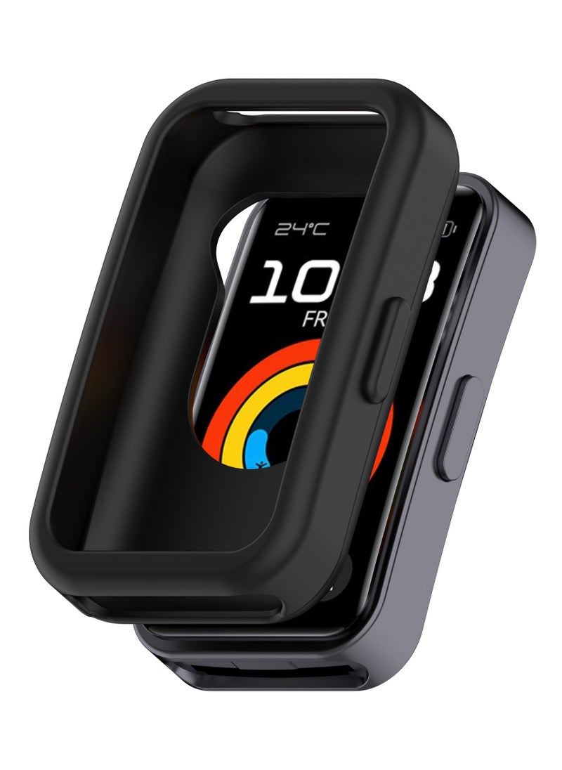 HW - 3 Sets Of Huawei Band 8 Band 9 Replacement Straps Including Silicone Protective Case With High-Definition Protective Film - Image 1