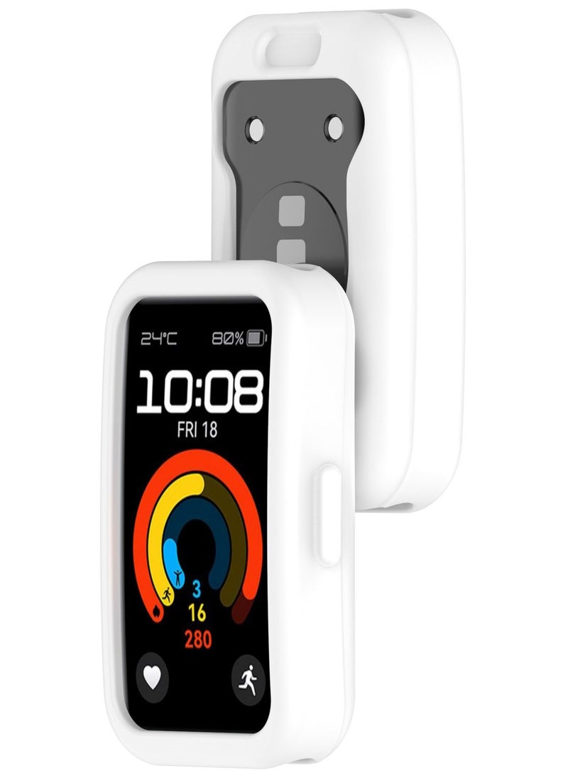 HW - 3 Sets Of Huawei Band 8 Band 9 Replacement Straps Including Silicone Protective Case With High-Definition Protective Film - Image 1