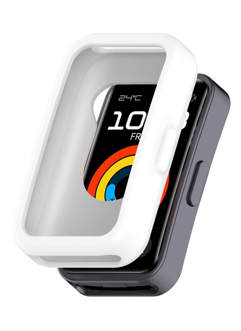 HW - 3 Sets Of Huawei Band 8 Band 9 Replacement Straps Including Silicone Protective Case With High-Definition Protective Film - Image 1