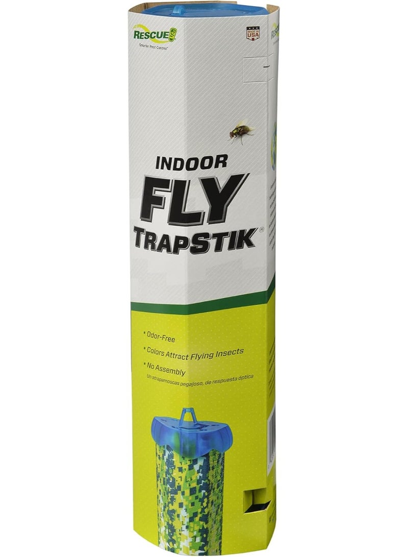 RESCUE Trapstik Indoor Hanging Fly Trap Non Toxic Stick Trap - Image 1