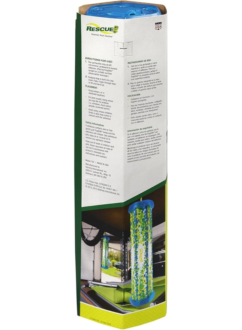 RESCUE Trapstik Indoor Hanging Fly Trap Non Toxic Stick Trap - Image 2