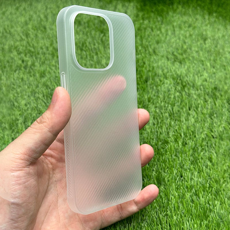 iPhone 13 Pro Max Cover Protective , for iPhone 13 , , Matte Finish , White with Easy Storage - Image 1