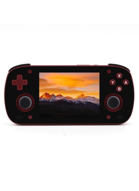 Retroid Pocket MINI Portable Retro Console Android 6GB 128GB Adreno 650 WiFi Bluetooth 3D illuminated Hall Sticks 3.7 Inch AMOLED Touchscreen Type C OTG Connection 4000mah 27W Fast Charge Built In Official OTA (Red)