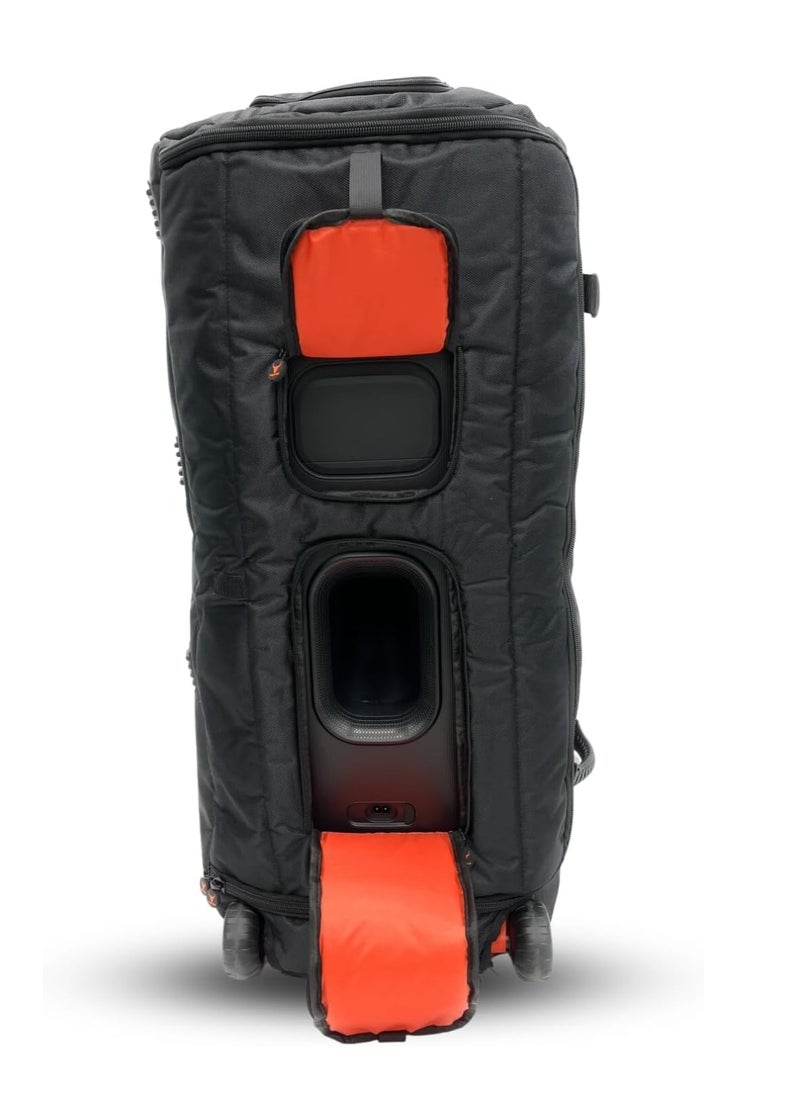 Angry Bull Speaker Bag Travel Safety Storage Case Handy Bag for JBL Party Box 710 - BLACK  - Image 4