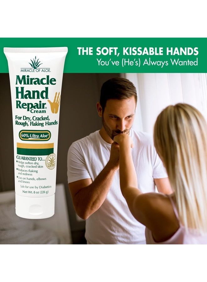 Miracle of Aloe Miracle Hand Repair 8 oz & Miracle Foot Repair 1 oz tube  - Image 5
