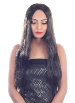 Ritzkart Ritzkart Women Feel Real Hair Fiber Heat Resistance Black Wig, Black,  - Image 3