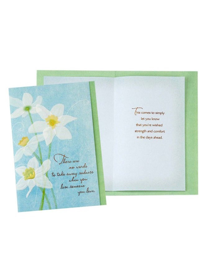 Hallmark Sympathy Cards Assortment Pack (5 Condolence Cards with Envelopes)  - Image 5