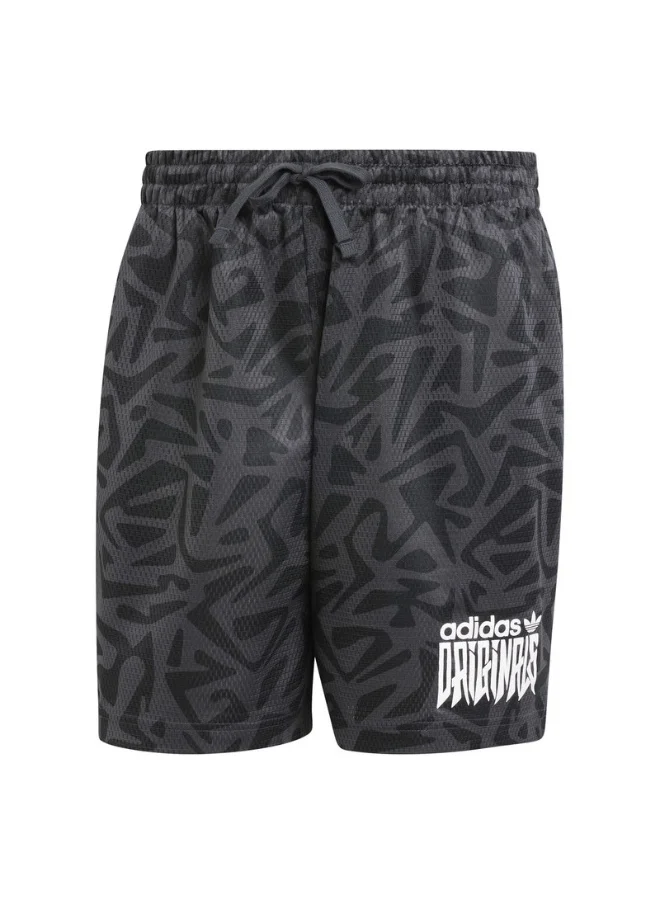 Adidas adidas AOP SHORTS Grey Originals Men SHORTS