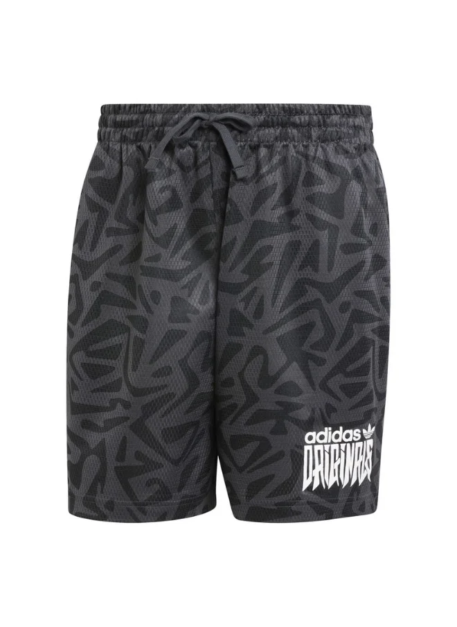 Adidas adidas AOP SHORTS Grey Originals Men SHORTS