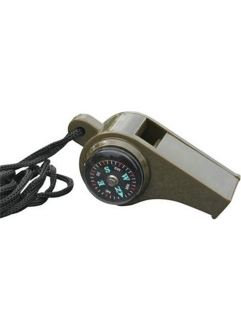 What's New What's New Multifunctional Whistle Whistle with Compass and Graduated Thermometer Hunter Military Whistle - Guard Whistle