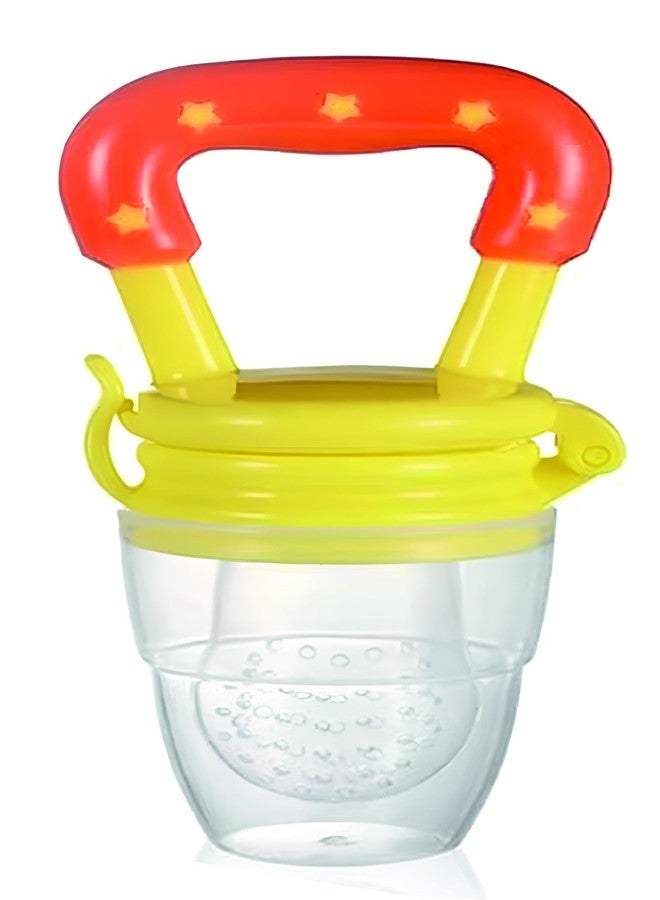 Roforuf Baby Banana Teether,Orange Teether & Fruit Feeder Combo – Safe & Soft Teething Relief & Oral Care Perfect for Newborn Toddlers & Infant Baby - Pack of 3 (Yellow ORNG) - Image 3