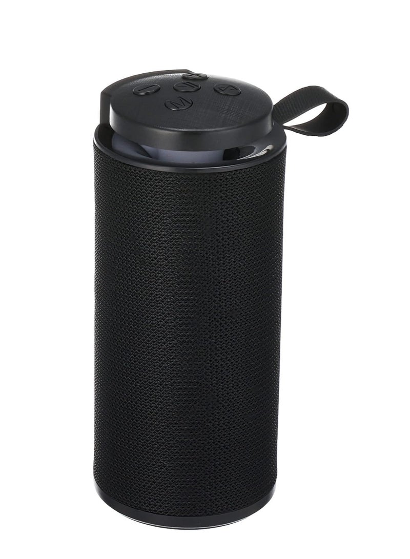 GT-112 Portable Bluetooth Speaker with Rechargeable Wireless Microphone for Outdoor Sound Bar, Micro SD Card, MP3 Format, Built-in Microphone 