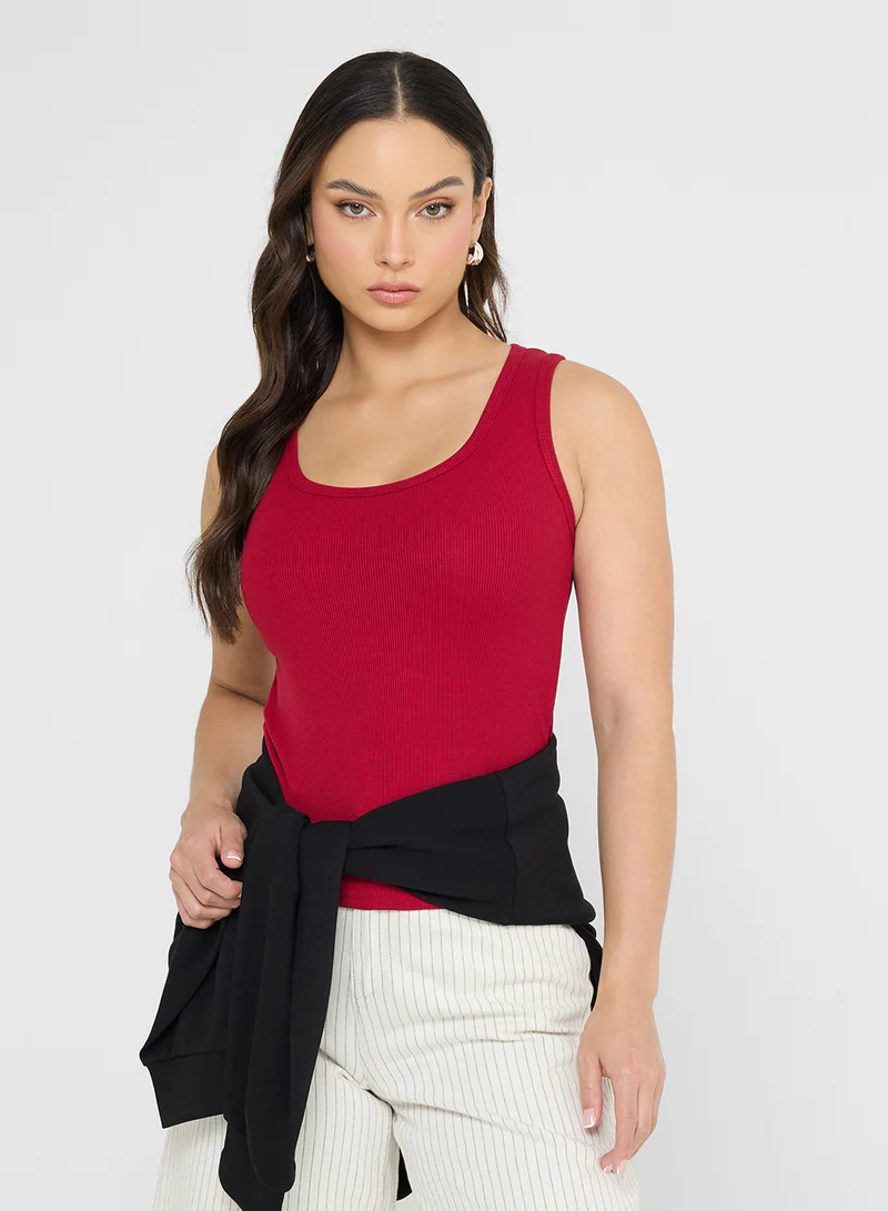 Ginger Basics Ribbed Vest