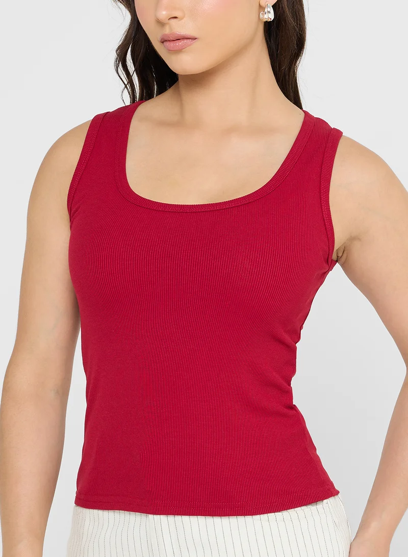 Ginger Basics Ribbed Vest