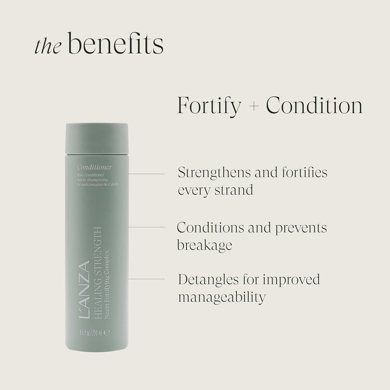 L'ANZA Healing Strength Manuka Honey Conditioner - 8.5 fl oz - Image 3