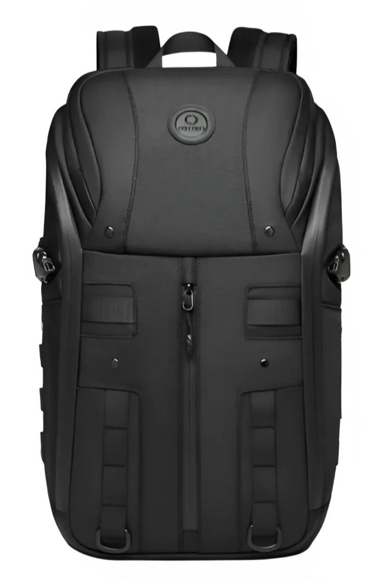 أوزوكو 9697 حقيبة ظهر للأعمال – مقاومة للماء، مقصورة لابتوب 15.6 بوصة، باللون الأسود - Image 1