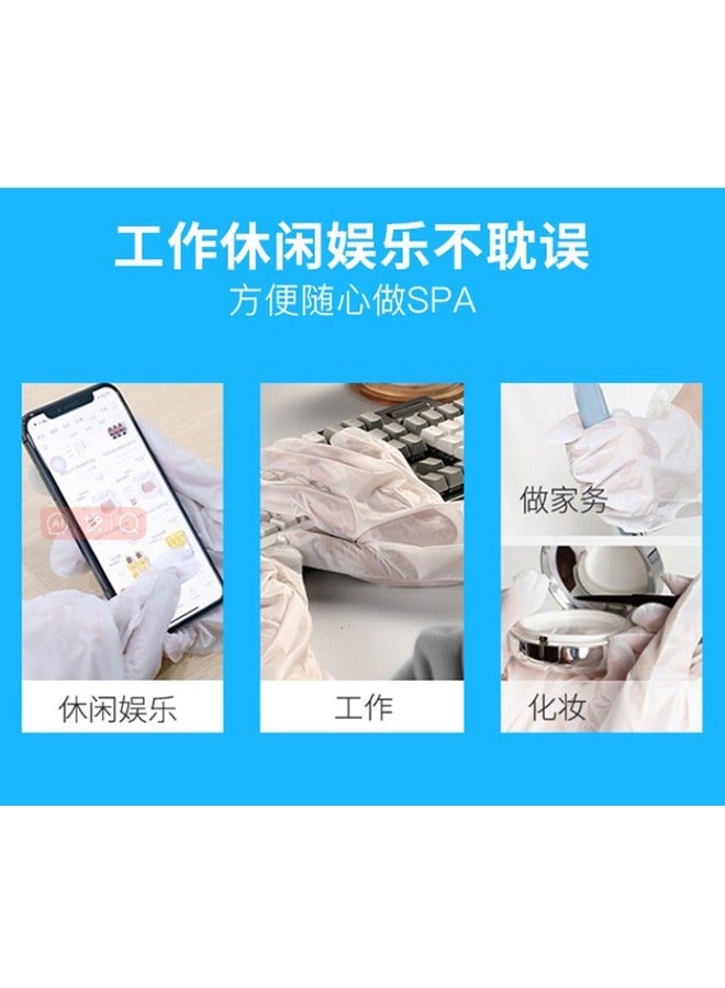 ZHENXIU Soft Exfoliating Hand Mask with Urea and vitamin E , Deeply Repairing and Nourishing Peel Mask for Soft, Smooth Hands, Daily Care Gloves for Extra Dry Skin, 2Pair - Image 2
