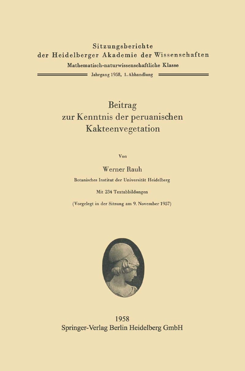 Beitrag Zur Kenntnis Der Peruanischen Kakteenvegetation