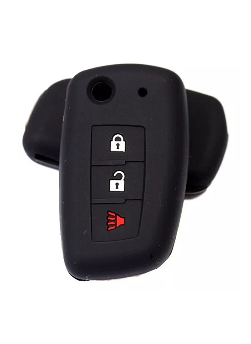 Service Zone 3 Buttons Silicon Car Key Cover For Nissan  - Image 2