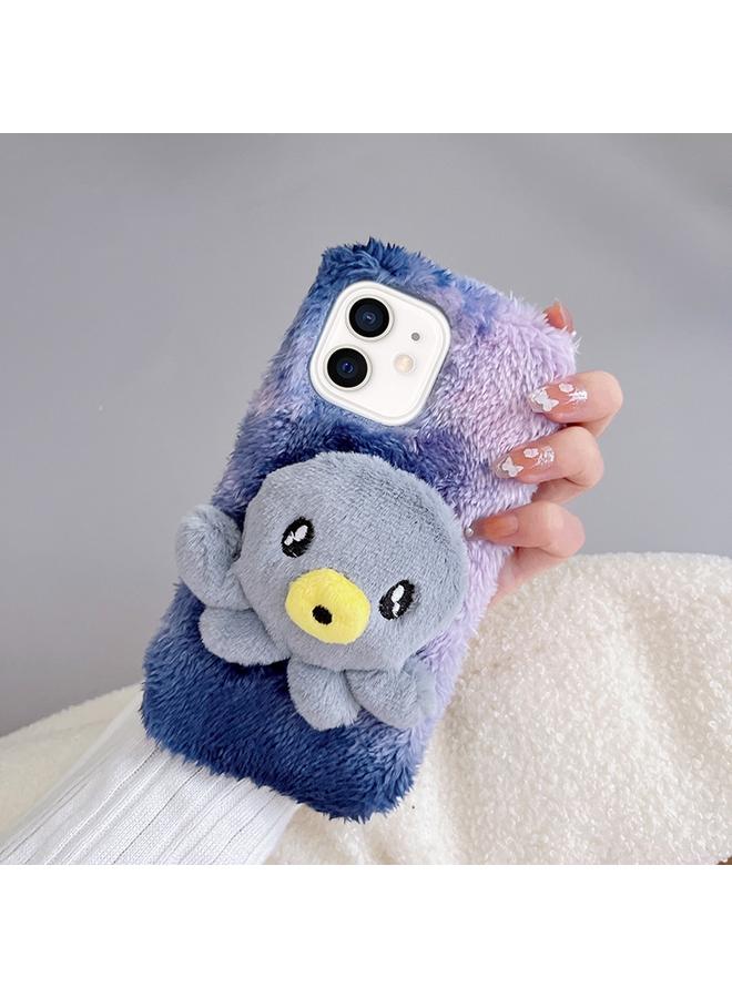 اس-توب جراب لهاتف iPhone 12 من مادة TPU القطيفة الأخطبوطية - Image 2