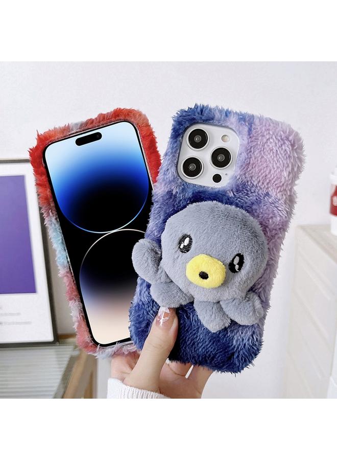 اس-توب جراب لهاتف iPhone 12 من مادة TPU القطيفة الأخطبوطية - Image 3