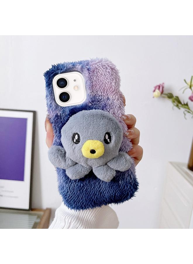 اس-توب جراب لهاتف iPhone 12 من مادة TPU القطيفة الأخطبوطية - Image 1