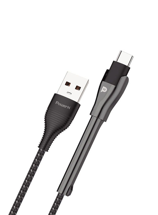 كابل باور ان 60 واط مع استاند PD - شحن سريع USB Type-C