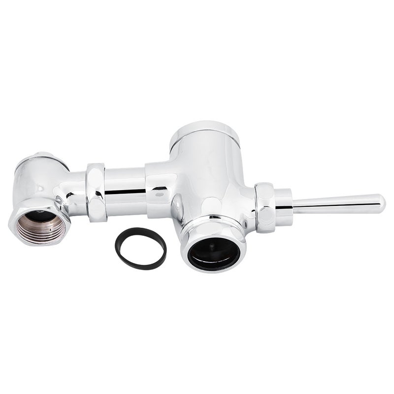 Durable Manual Flush Valve Office Hotel Bathroom Toilet Hand Pressing Flushing Tool - Image 1