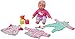 Gigo 14 My Lil Wardrobe Toy Soft Body Baby Doll with Vinyl Head Hands 3 Outfits Shoes Blocks Bear Great Gift for Kids - Image 2
