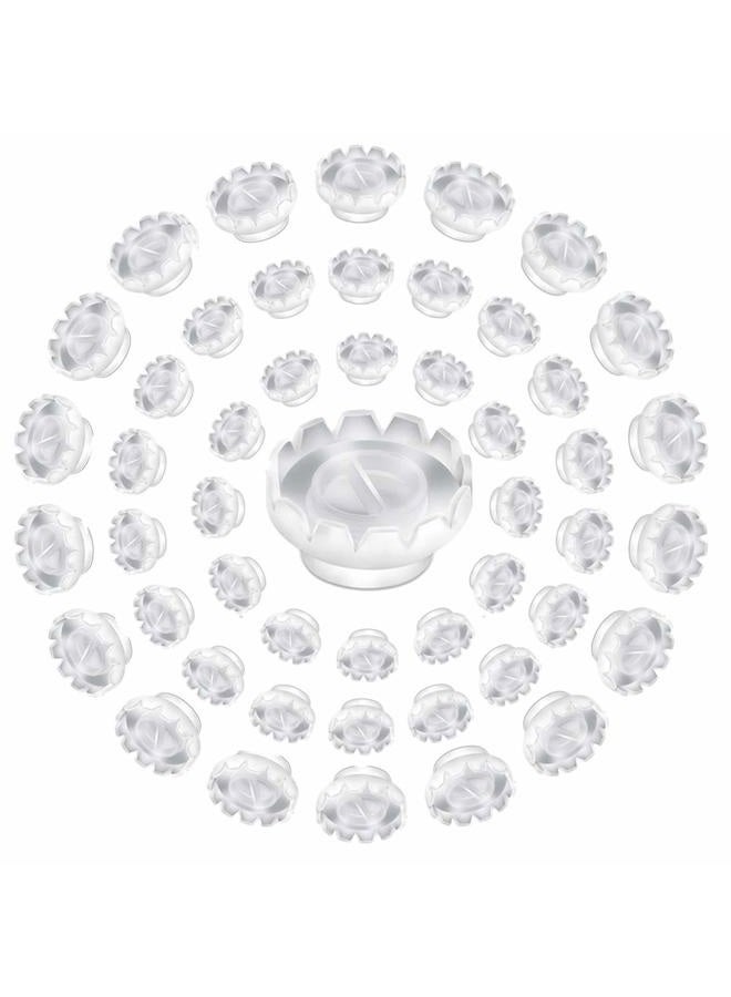 Etercycle 200 Pack Smart Glue Cups Lash Glue Holder Fan Cup for Eyelashes Extension,Quick Blossom Cup, Lash Organizer Supplies Tools - Image 1