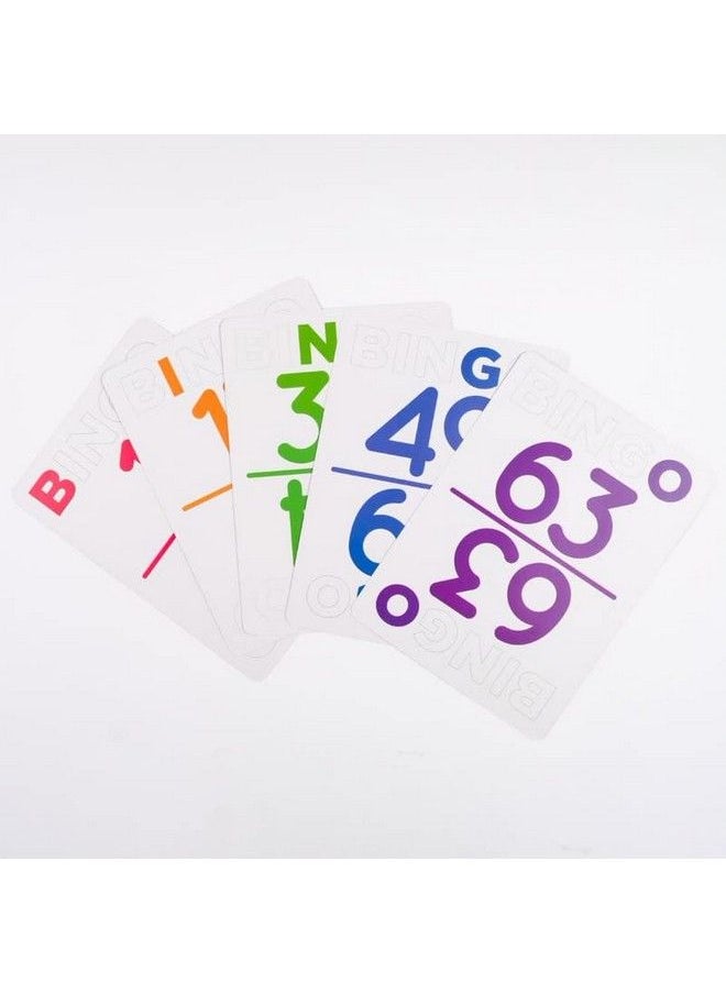 Regal Games - Jumbo Bingo Calling Cards High Contrast Numbers & Letters Durable Plastic Coating 11" X 7.9" Cardstock 75 Cards (B1 O75) - Image 1