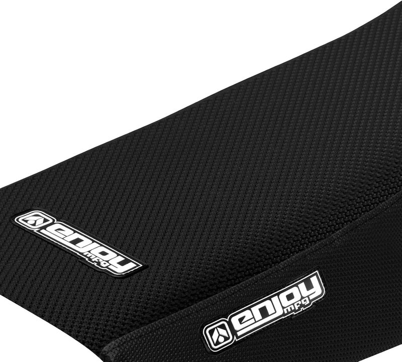 Enjoy MFG Gripper Seat Cover for 2000-2007 Yamaha TTR 125 - All Black Standard - Image 2