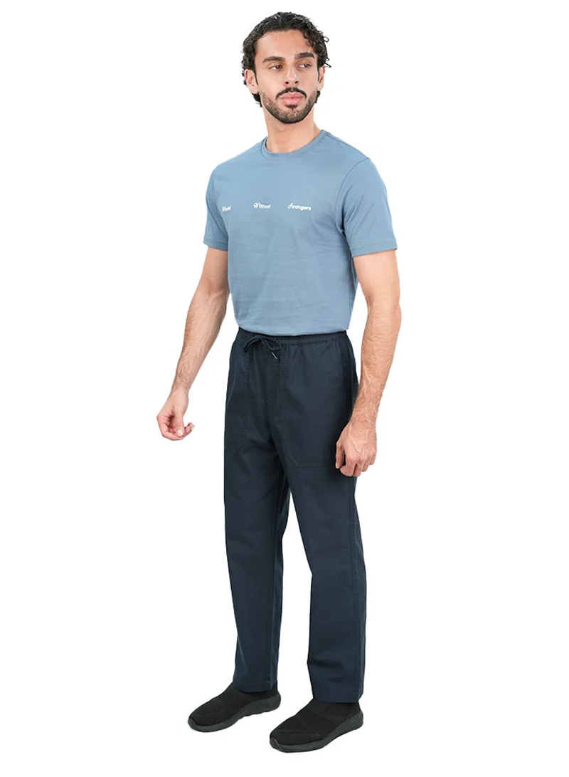 GIORDANO Men’s Regular Fit Ripstop Pants with Elastic Waist