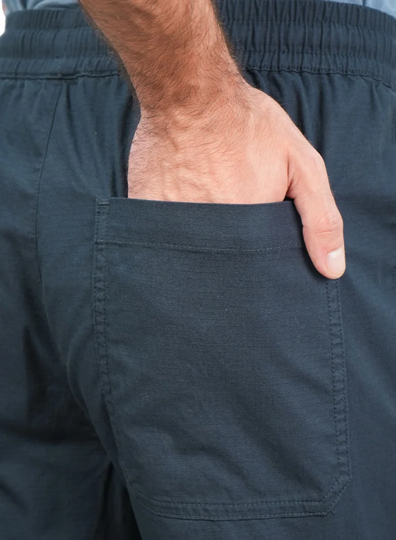 GIORDANO  Men’s Regular Fit Ripstop Pants with Elastic Waist for Men | Best Price UAE