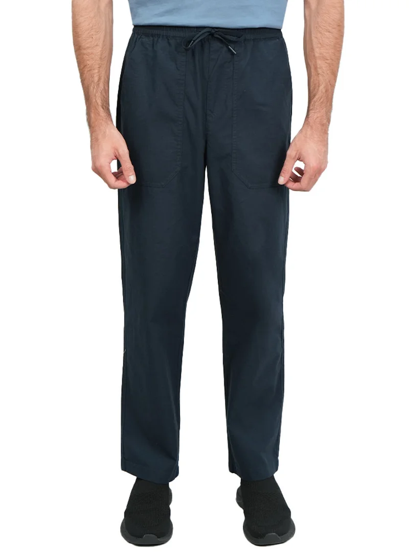 GIORDANO Men’s Regular Fit Ripstop Pants with Elastic Waist