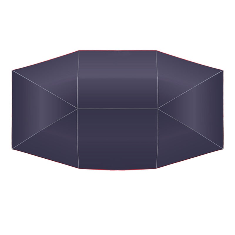 Outdoor Car Vehicle Tent Car Sunshade Cover Snap Buckle Proof Polyester Cover Without bracket - Image 1