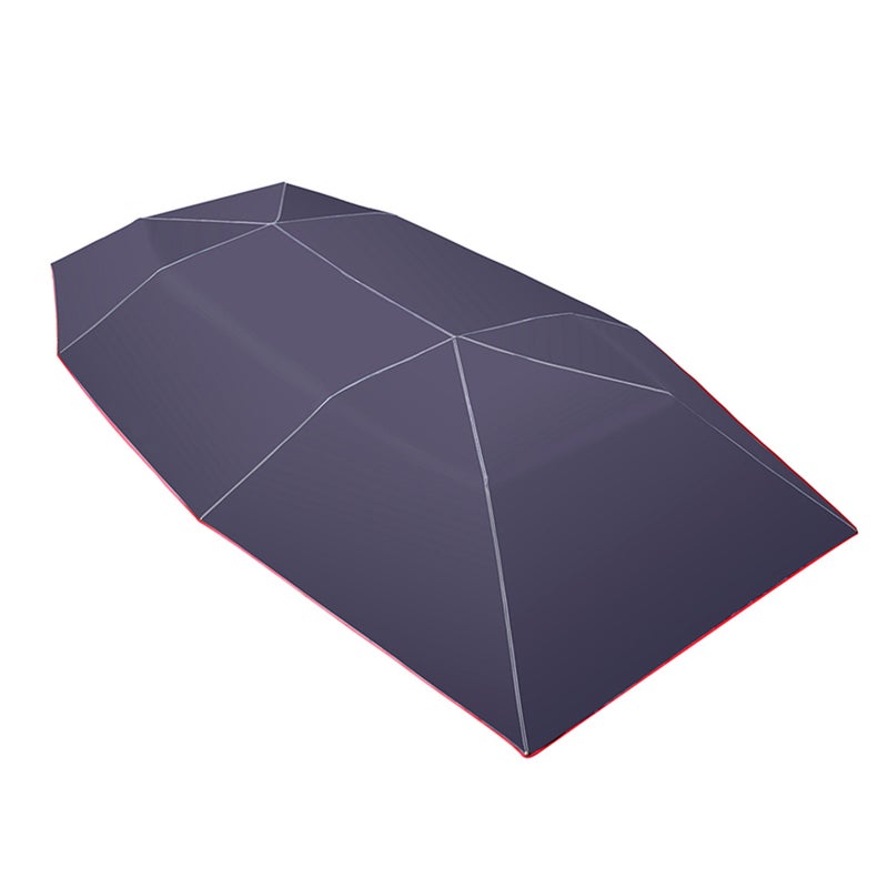 Outdoor Car Vehicle Tent Car Sunshade Cover Snap Buckle Proof Polyester Cover Without bracket - Image 3