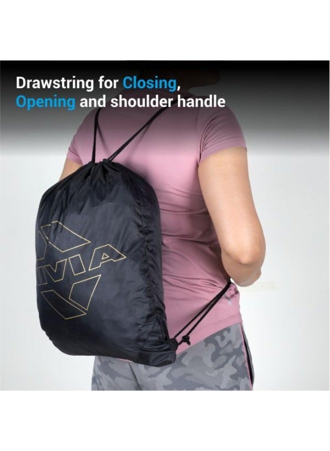 Nivia String Bag 2.0 - Black - Image 4