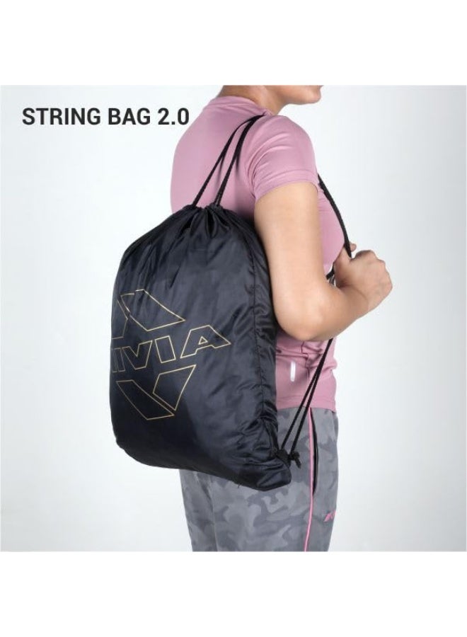 Nivia String Bag 2.0 - Black - Image 2