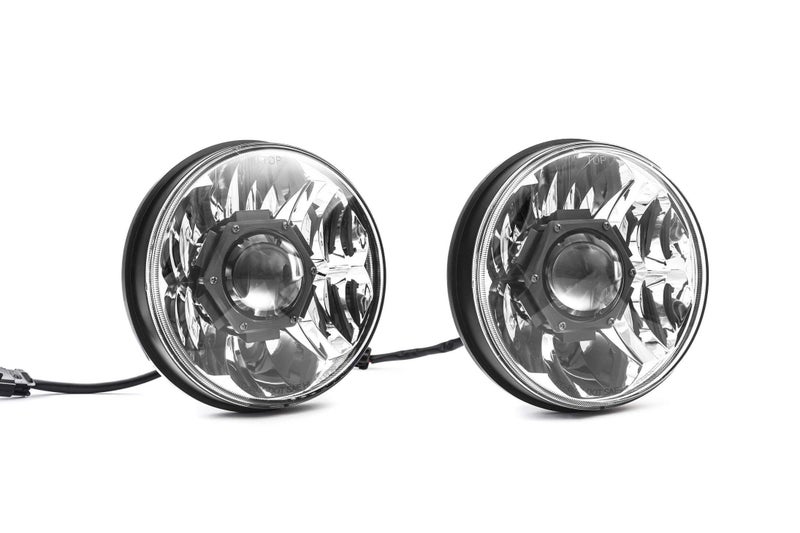 KC HiLiTES 42341 Gravity LED Pro 7" DOT Headlight, Jeep JK 07-18 - Pair Pack System - Image 5