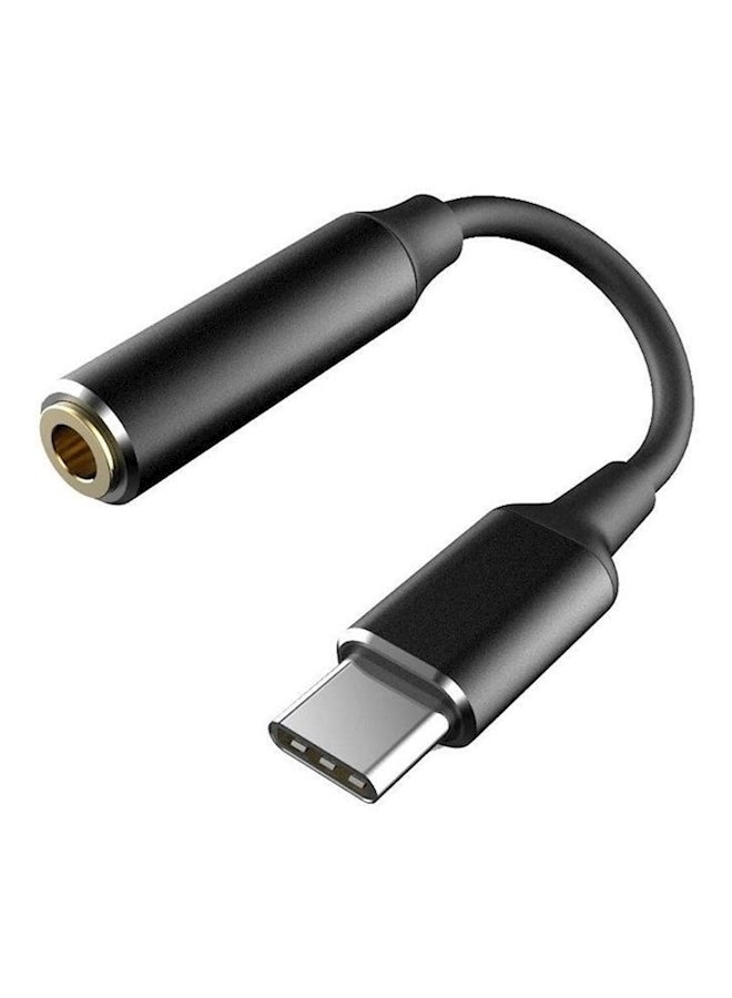 Usb C Headphone Jack Adapter Black - Image 2