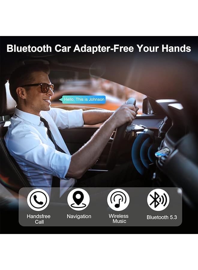 Excefore Wireless Bluetooth Car Audio Adapter, Mini Portable Music Receiver For Car, Headphones, And Home Stereo, No Charging Required - Image 5