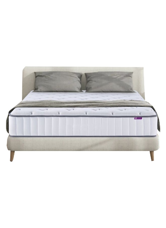 Micasa Premium Quality Pocket Spring Mattress White and Grey 25 x 200 x 160 cm DMPK230498A 160*200*25 