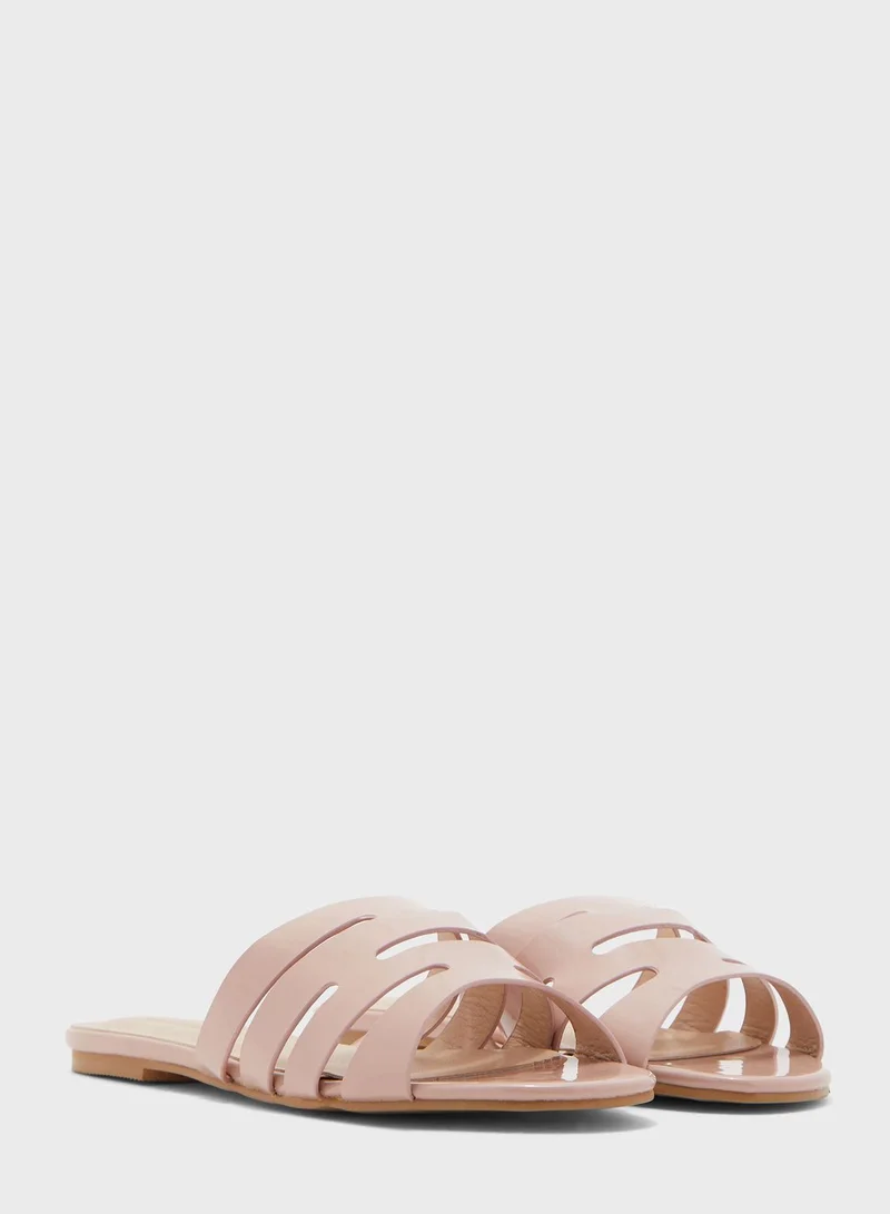 shoexpress Multi Strap Flat Sandal